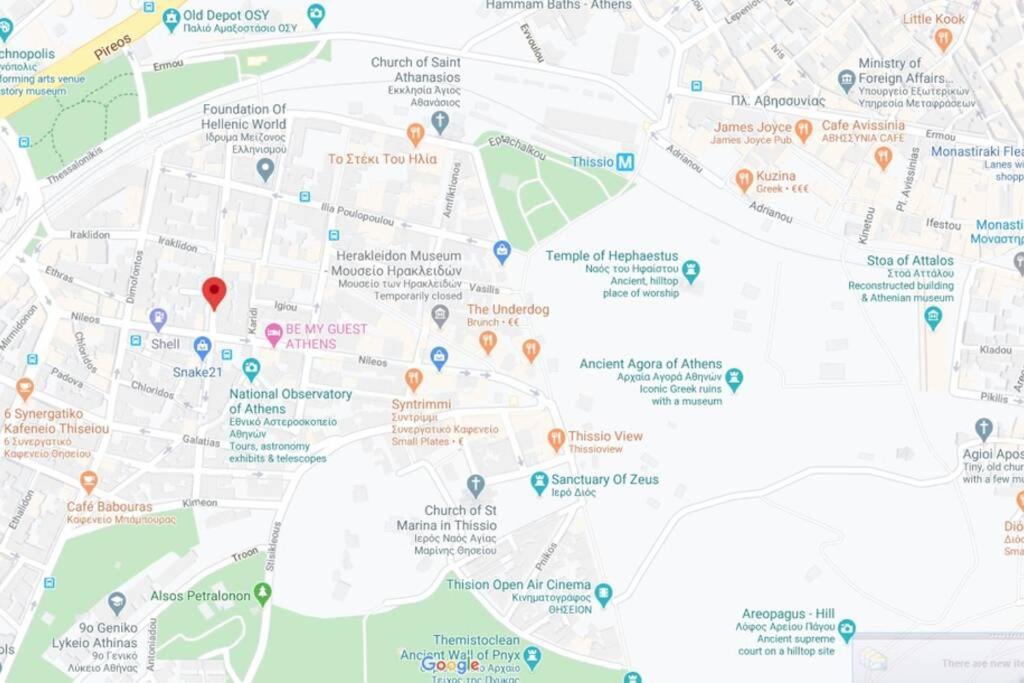 Thissio, Downtown Athens By 'Philoxenia In Athens' Eksteriør billede